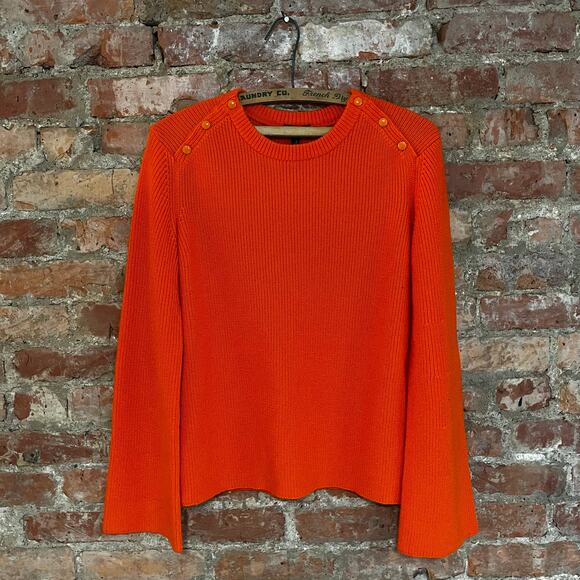 Escada Sweater Soboko in Clementine Orange M - Picture 1 of 6